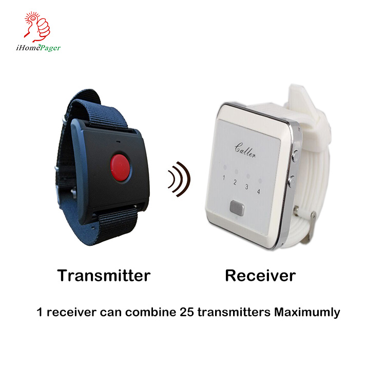 homecare wireless product wrist emergency alarm call button