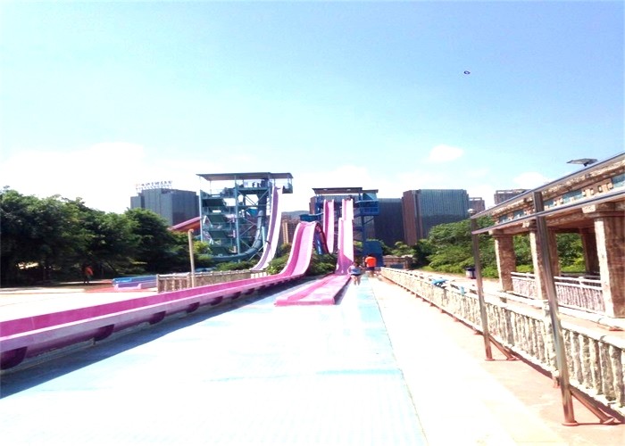 Commercial Adult Aquatic Stimulating High Speed Water Slide