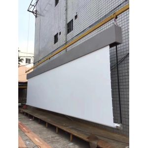 350inch Large Motorized Projection Screen With RF Remote Control