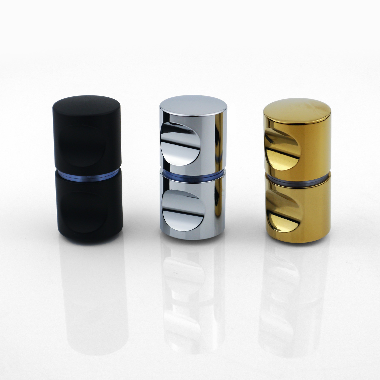 Sliding Door Knob Double Side Glass Shower Door Round Handle for Door Window Handles