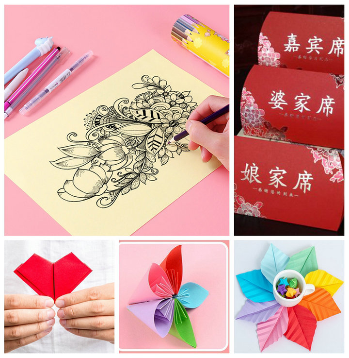 180gsm 200gsm 250gsm Bristol Board Paper For Handcraft Good Folding 640 * 900mm