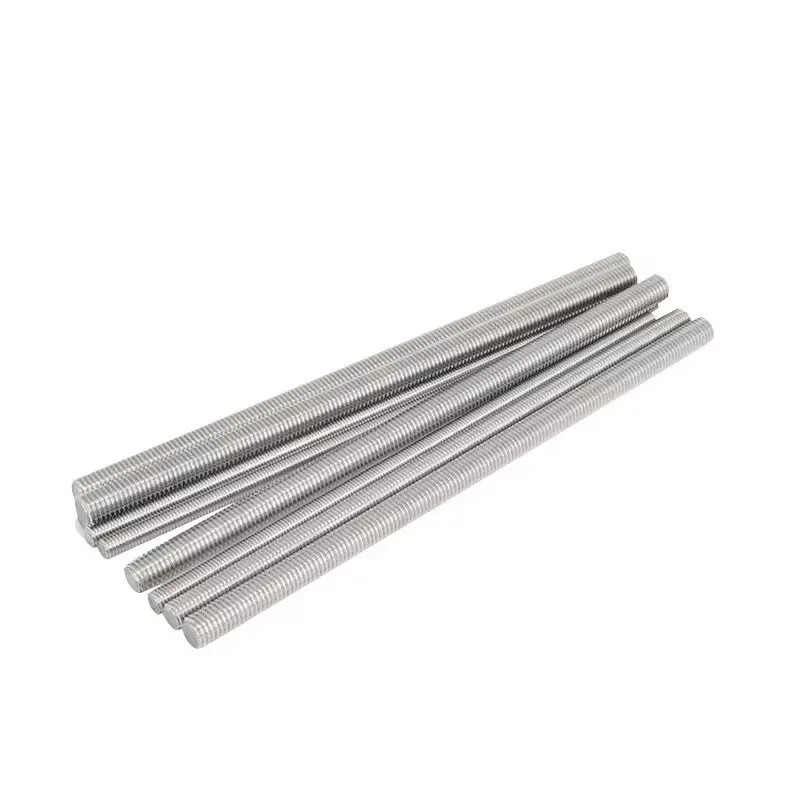 Threaded Threaded Bolts with ISO9001 Certification and Carton Box Packaging