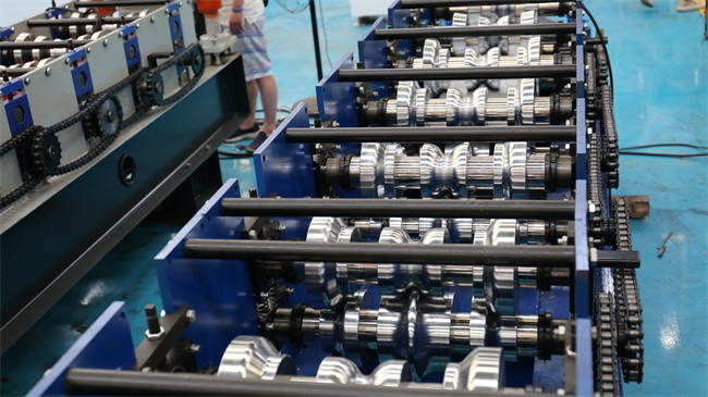 15-20m/Min Roof Ridge Cap Roll Forming Machine Galvanized Steel PLC Control