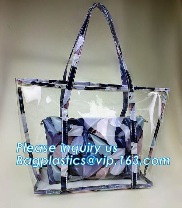 Recycle Shopping Bags Leather Felt Pu Glitter Clear Pvc Canvas Travel Makeup Toiletry