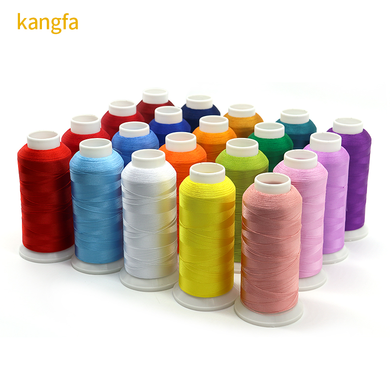 720 Colors of Polyester Embroidery Thread for Customizable and High Speed Embroidery