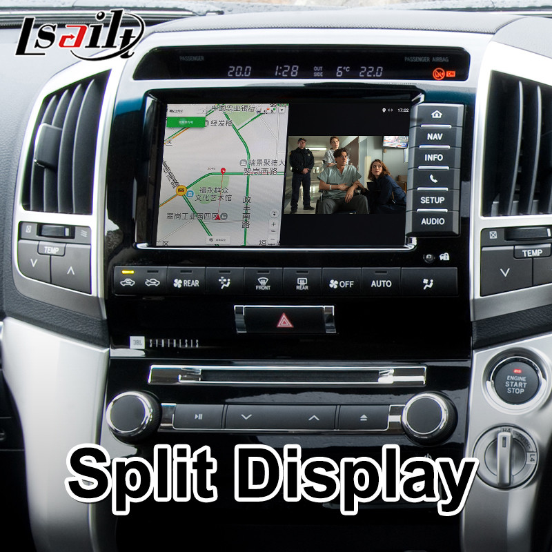 Lsailt Android Carplay Video Interface for Toyota Land Cruiser 200 V8 LC200 2012-2015