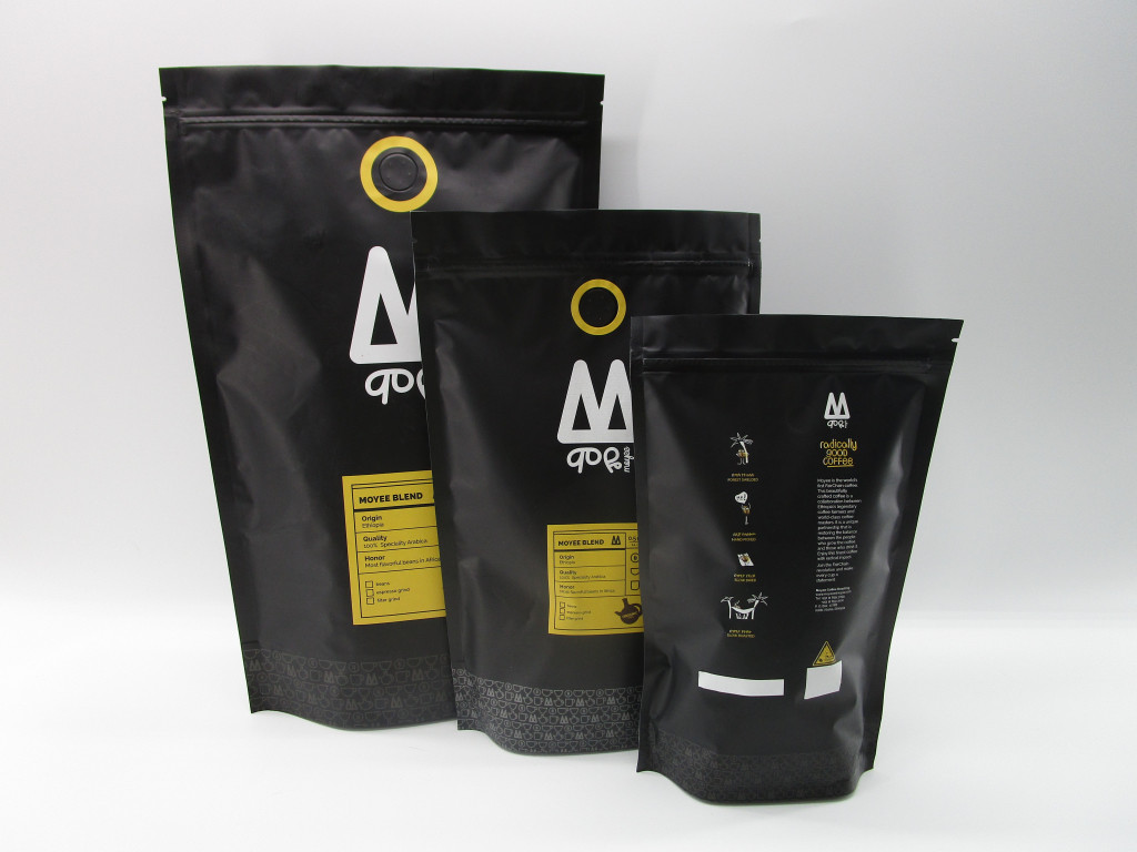 custom foil moisture permeable Stand up matte finished cookies bag