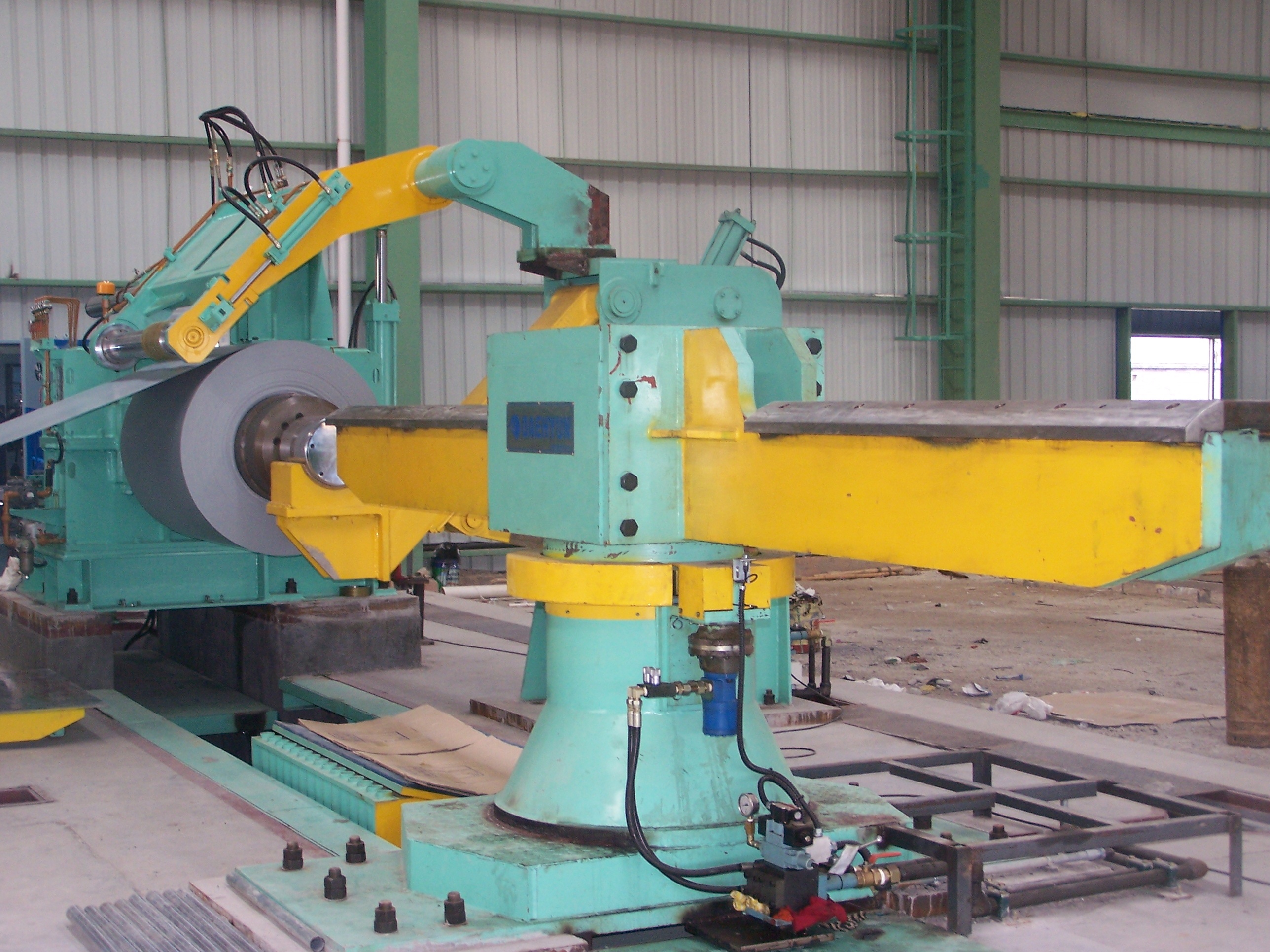 Steel Plate Coil Sheet Machine with Pump Core Components and Video Outgoing-Inspection