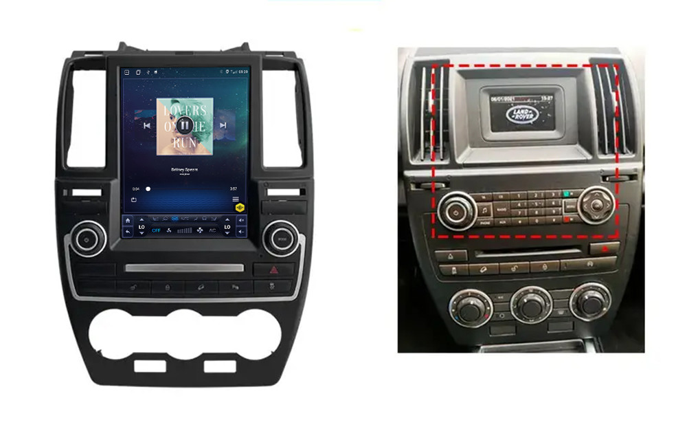 9.7 Inch IPS Android Multimedia Navigation For Land Rover Freelander 2 LR2 2007-2015