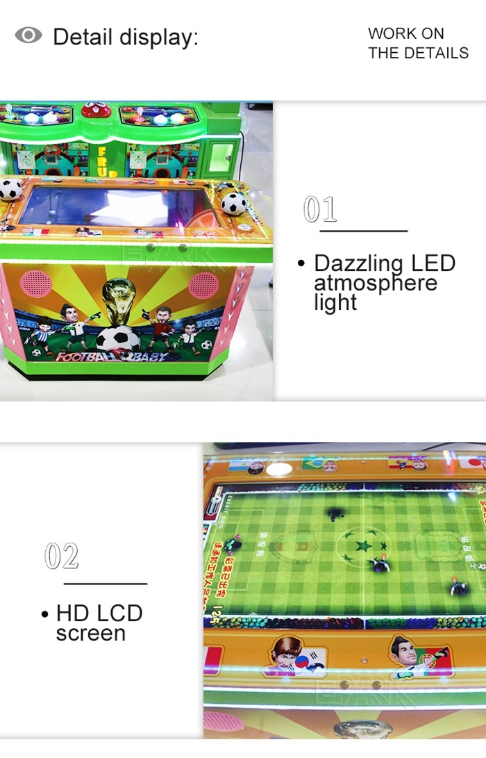 Football Baby Hot Popular Shooting Ball Game Arcade Amusement Park Products