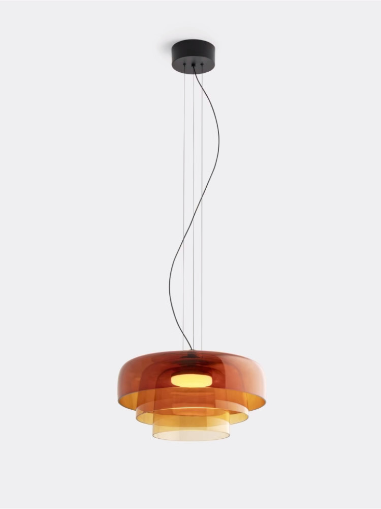 Nordic Simple Colorful Glass Restaurant Pendant Lamps For Bar Living Dining Room Hanging Light(WH-AP-557)