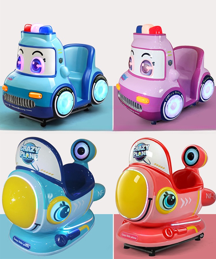 Dreamland Kids amusement indoor MP5 airplane kiddie rides children swing car fiberglass game machine
