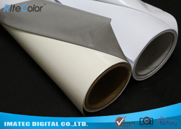 Aqueous Inkjet Media Supplies Grey Base Waterproof Self - Adhesive Matte PVC