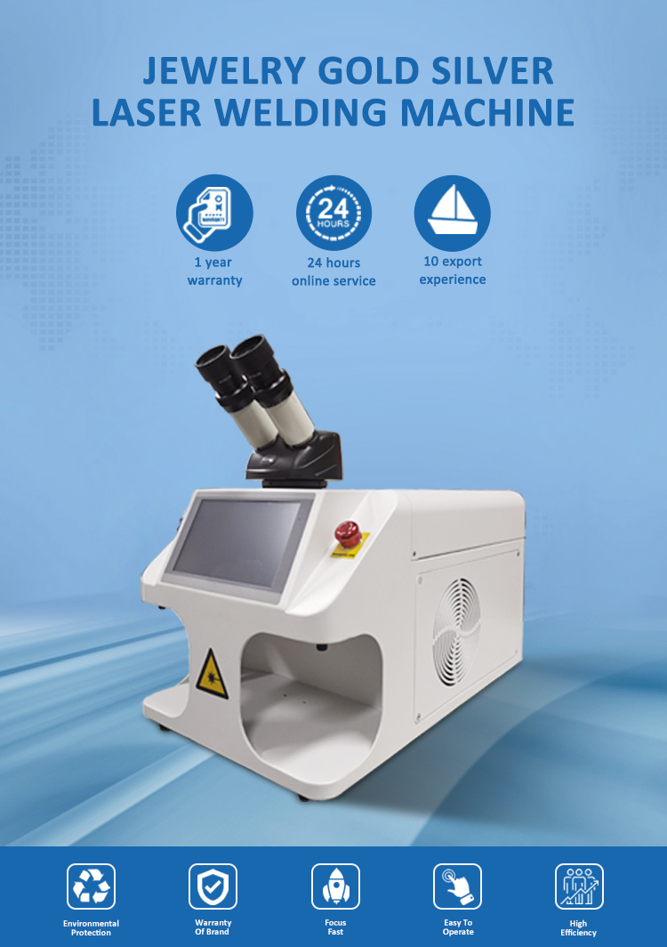 60w Desktop Gold Jewelry Laser Welding Machine Spot Welding Soldering Machine