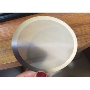 Round Shape Etching Wire Mesh Metal Filter Mesh With Flexible Opening Area