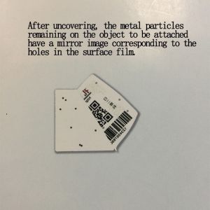 China Waterproof And Rectangle Shape Double Layer Labels With Writable Surface on sale China Waterproof And Rectangle Shape Double Layer Labels With Writable Surface on sale