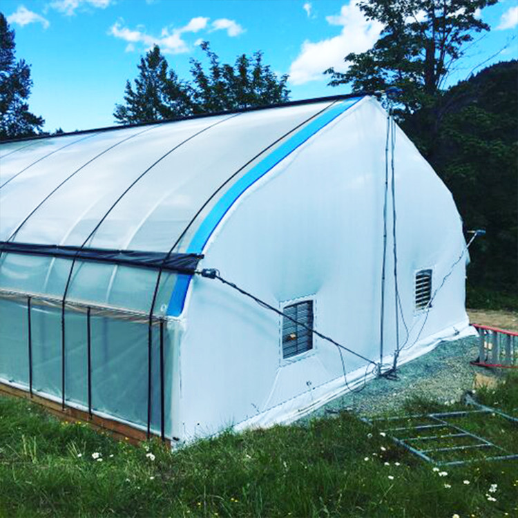 100% Shading PE Light Dep Blackout Plastic Green Houses Easy To Install