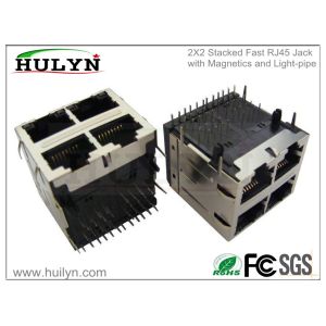  RJ45 connector with transformer,RJ45 Jacks HLY-005 Manufactures