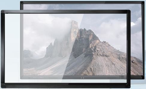 19" To 200" Infrared Overlay Multi Touch Screen Panel Conversion Frame for TV