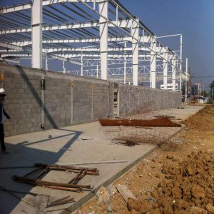 Prefabricated Steel Structure Warehouse Large Span Frame Building