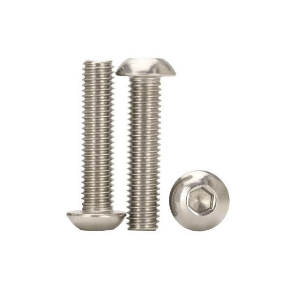 Hot Sales 2205 2507 Stainless Steel Hexagon Socket Screws Round Pan Head Machine