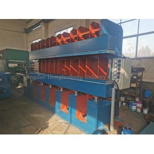 China Tire Tread Grooving Machine Double-C Type Vulcanizing Press With CE ISO Certificate on sale