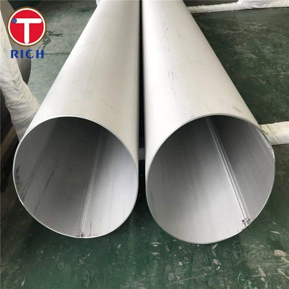 ASTM A270 Welded Steel Tube Mirror Polished Round 304 Stainless Steel Pipe For Automobile