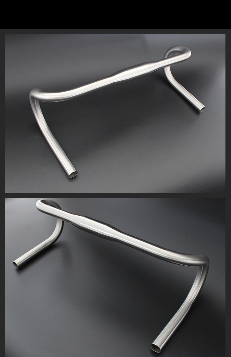 Ti3AL2.5V Titanium Bicycle Handlebars Mountain Bike Handlebars For Cycling