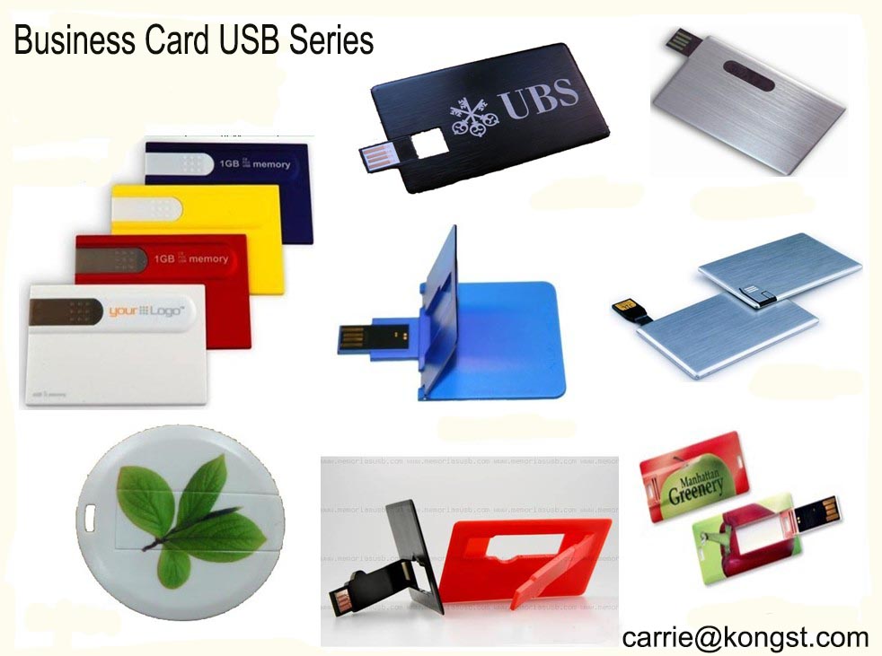 Kongst New arrival 1gb 2gb 4gb 8gb 16gb credit card usb flash drive