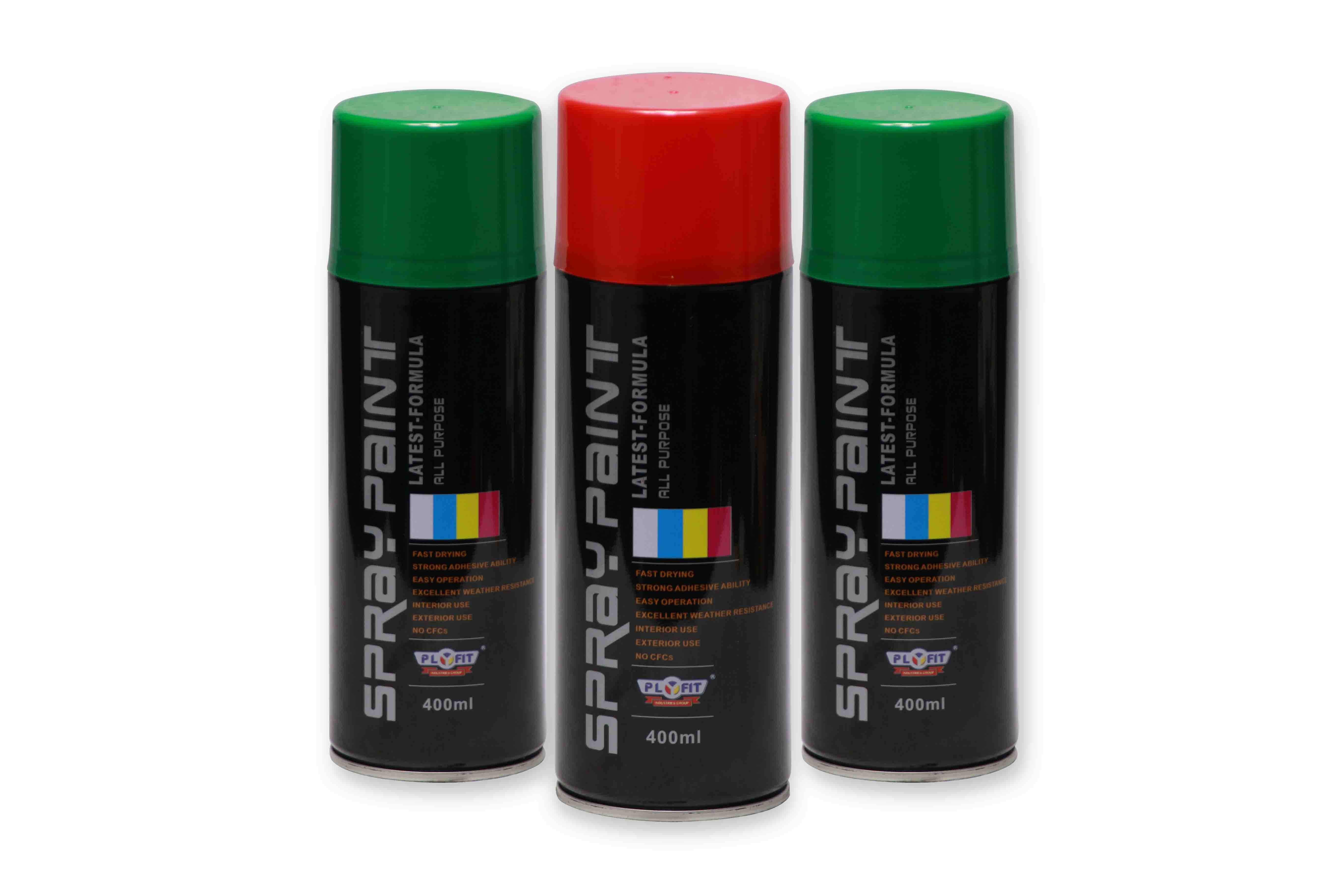 450ml MSDS Automatic Spray Paint 10min Drying Anti Rust Car Graffiti Wall
