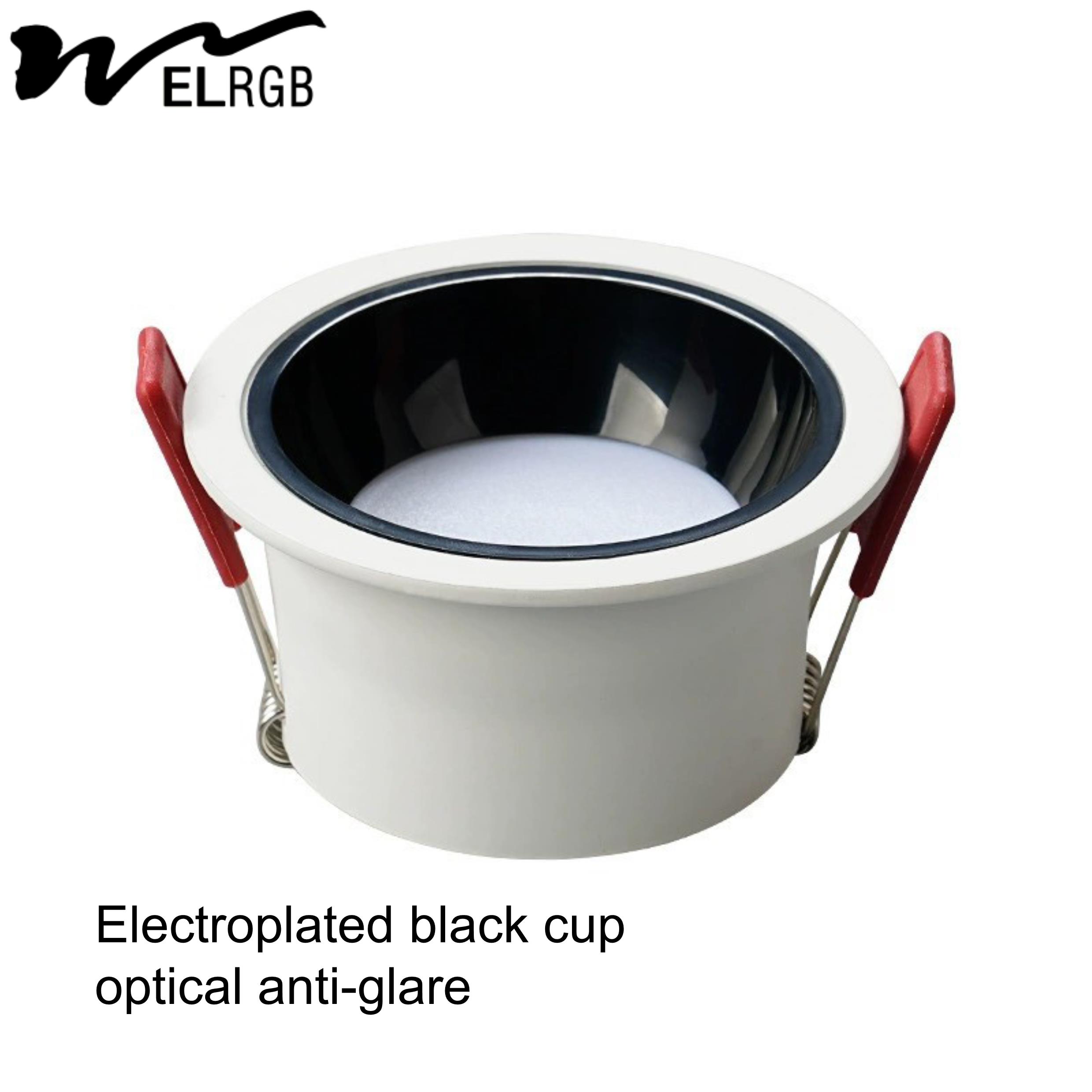 Intelligent Infinite Dimming Dual Color Embedded Spotlight for Living Room 6-20 Watts