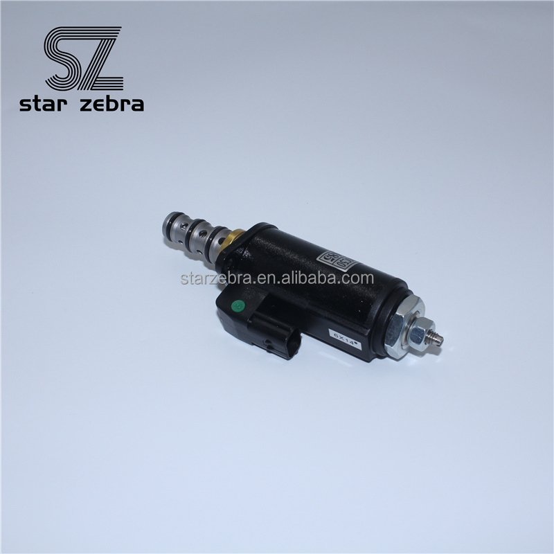 SK200-8 Excavator Hydraulic Main Pump Solenoid Valve KDRDE5K-31 40C50-213 Silver Black Perfect for Construction Industry