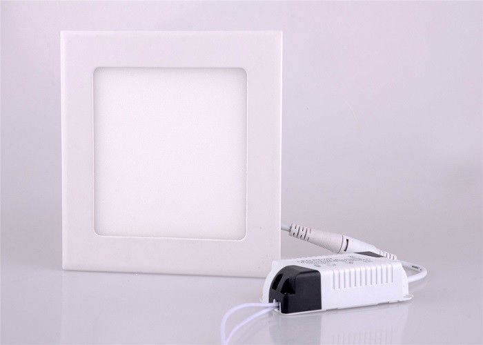 Household Square LED Panel Light 9W , Cool Light Aluminum Ultra Thin LED Panel Light