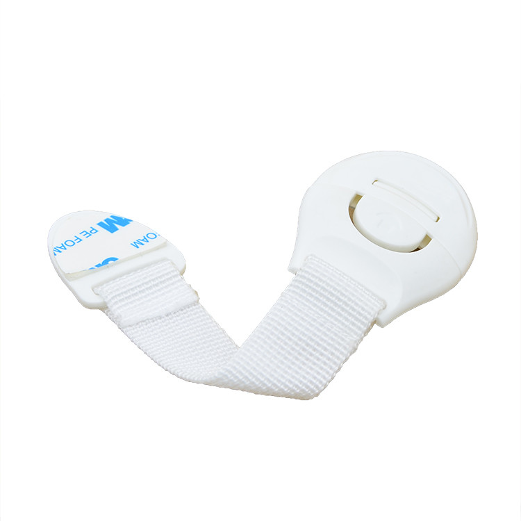 ABS Cabinets Drawers Nylon Strap Locks 20*5CM For Baby