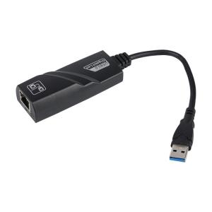 China USB 3.0 TO RJ45 Ethernet 15cm Length Cable USB Lan Adapter on sale