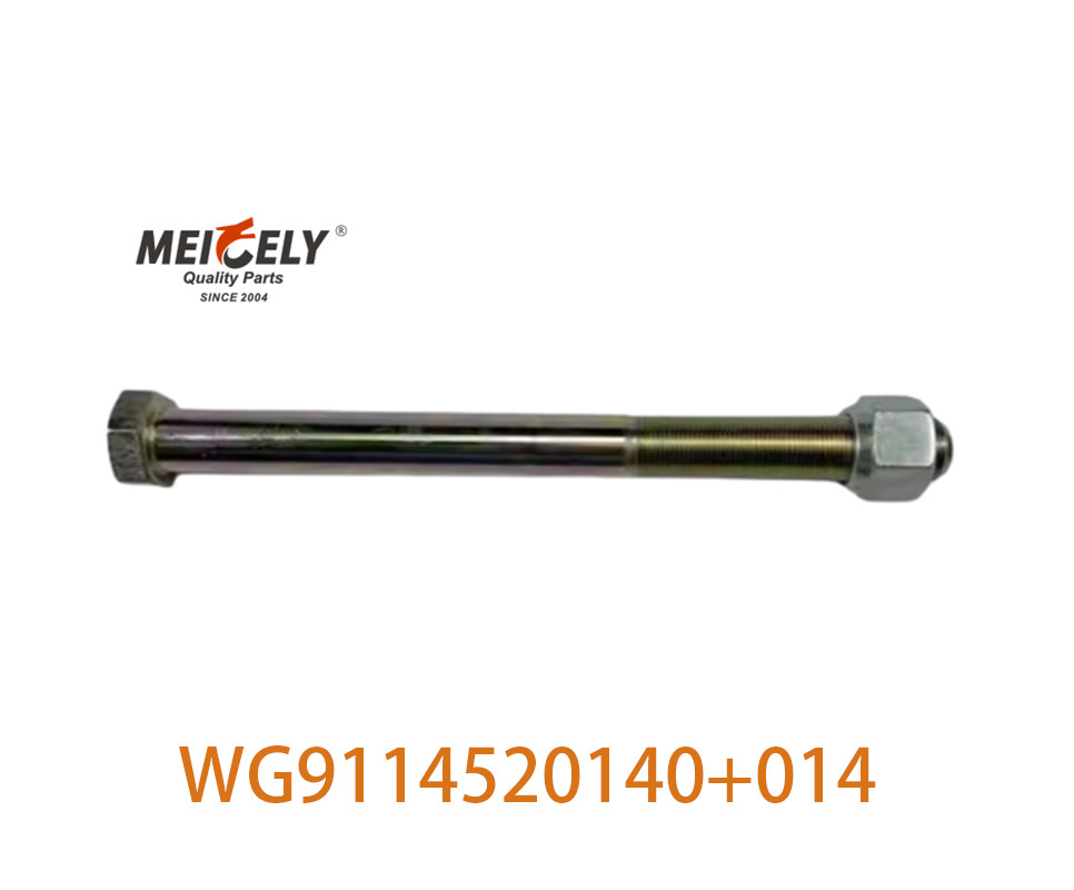 Original WG9114520140+014 Apply For HOWO Front Steel Plate Center Bolt
