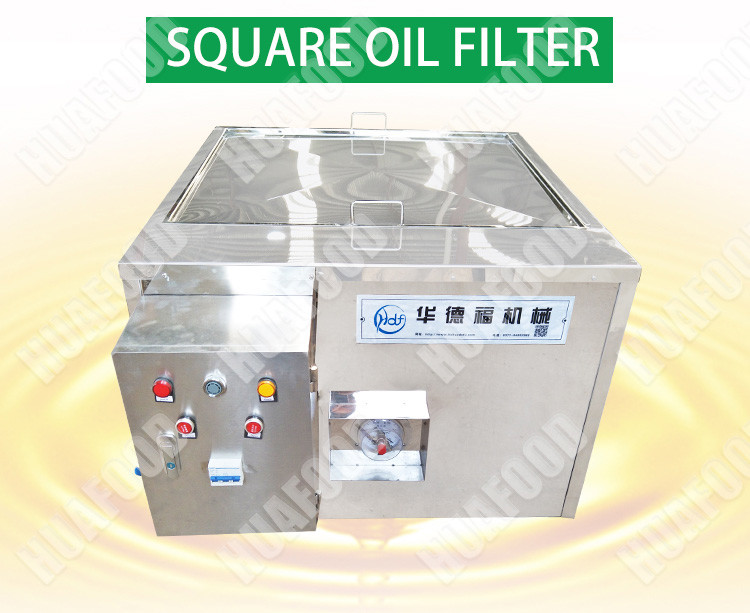 Continuous 40 Litres Per Minute Food Oil Filter Machine