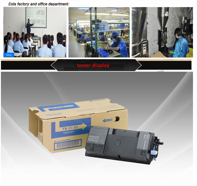 TK - 3130 15.5K Pages Kyocera Mita Toner , FS - 4100DN / FS -4300 Printer Toner Cartridge