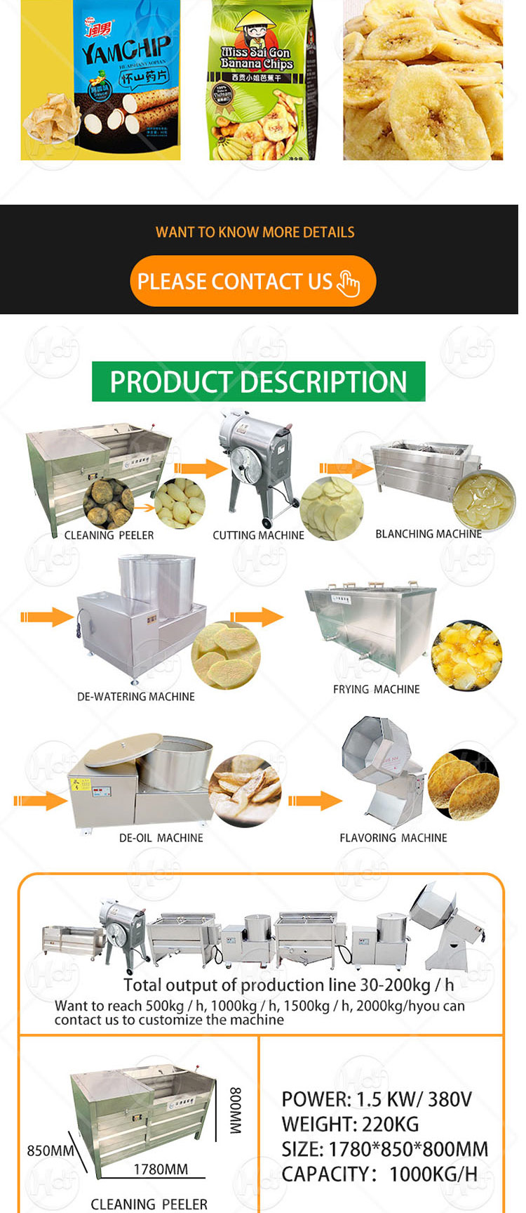 popular potato finger chips making machine half fried french fries machine frozen production line manufacturer