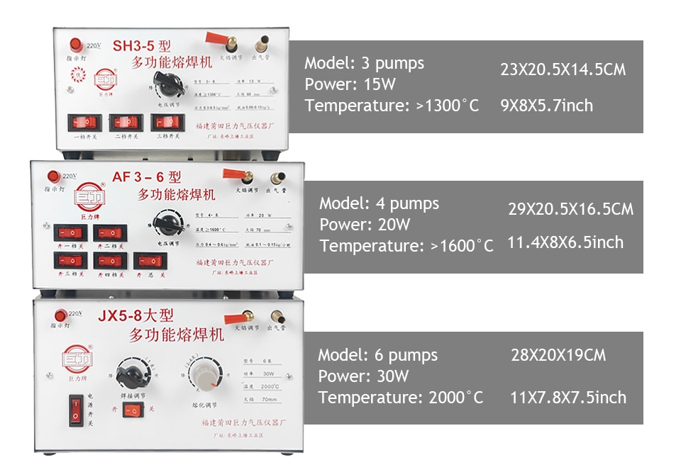 15/20/30w Jewelry Melting Furnace 220V multi functional welding machine