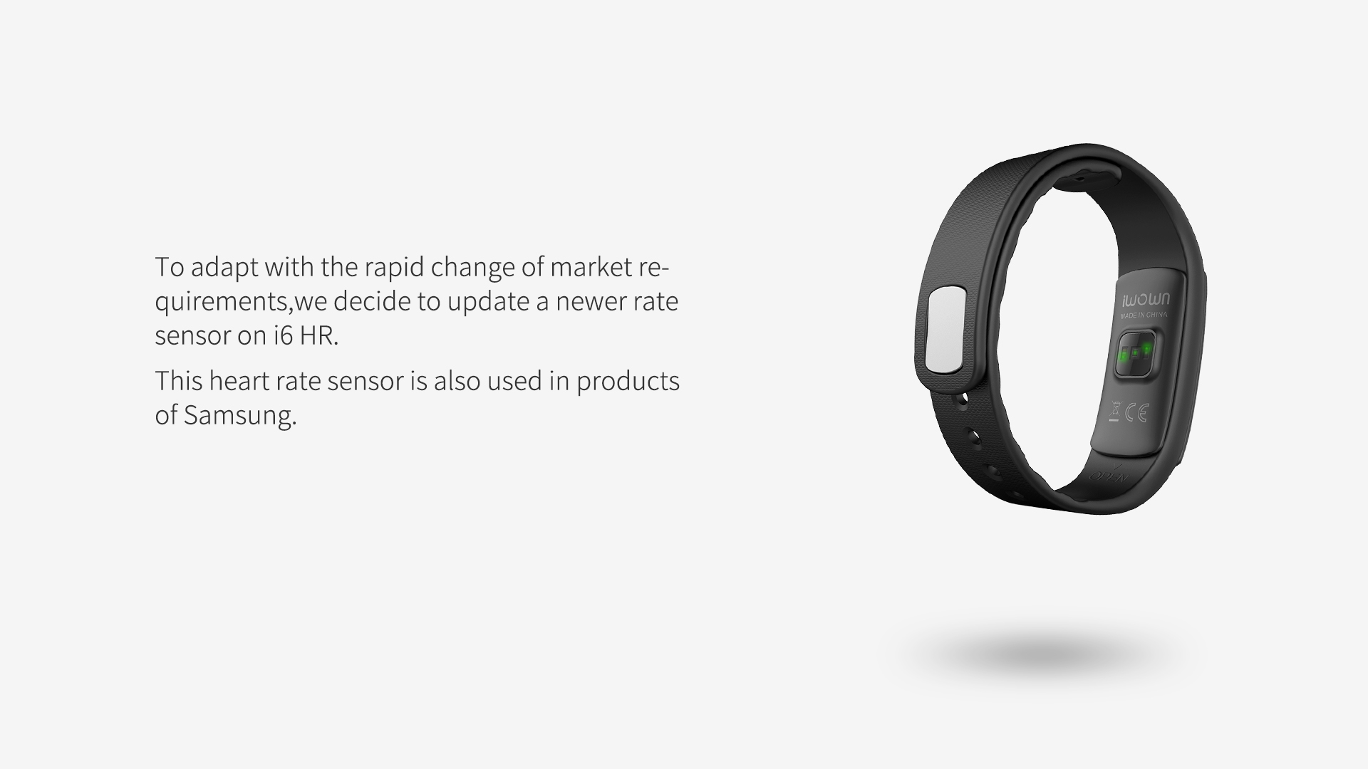 Water Resistant Heart Rate Monitor Intelligent Health Bracelet