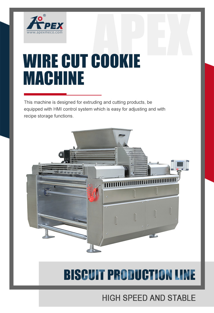 Wire Cut Commercial Cutter Machine Industrial Dough Cutter For Cookie Making