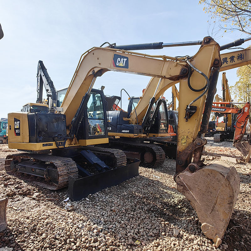 Used Caterpillar 307.5 Crawler Excavator 0.3m³ Bucket Capacity 7.5ton Weight Original Version