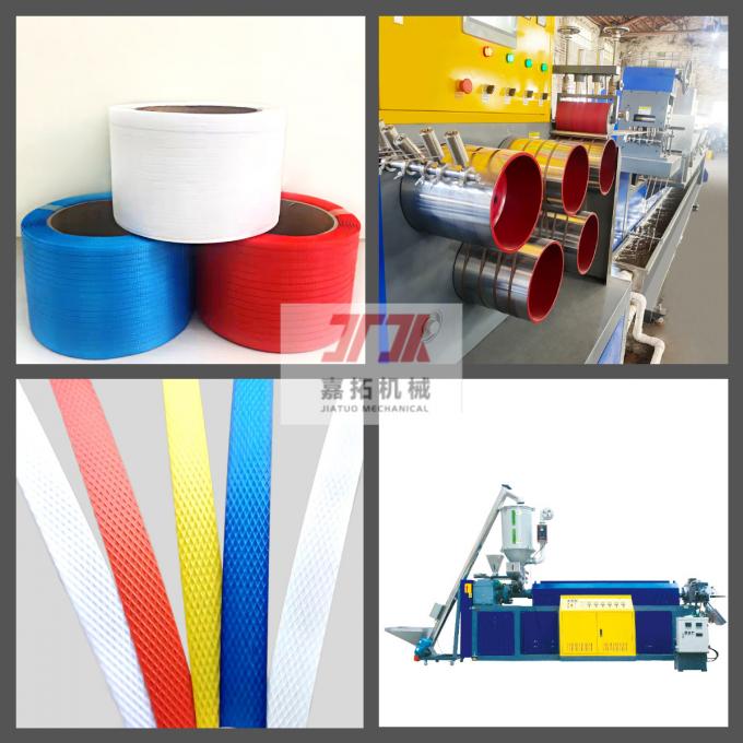 Parallel Twin Screw PP Packaging Strap Extrusion Line For Carton Package 1