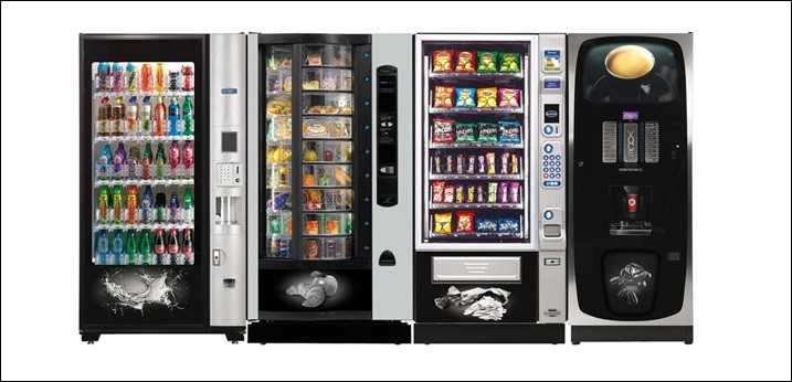 Large Fresh Food Vending Machines For Hotel Subway Station And Shopping Mall