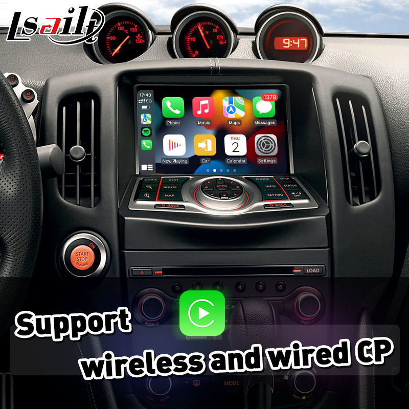 Wireless Carplay Android Auto Mirrorlink Interface For 2009-2020 Nissan 370Z GT Nismo