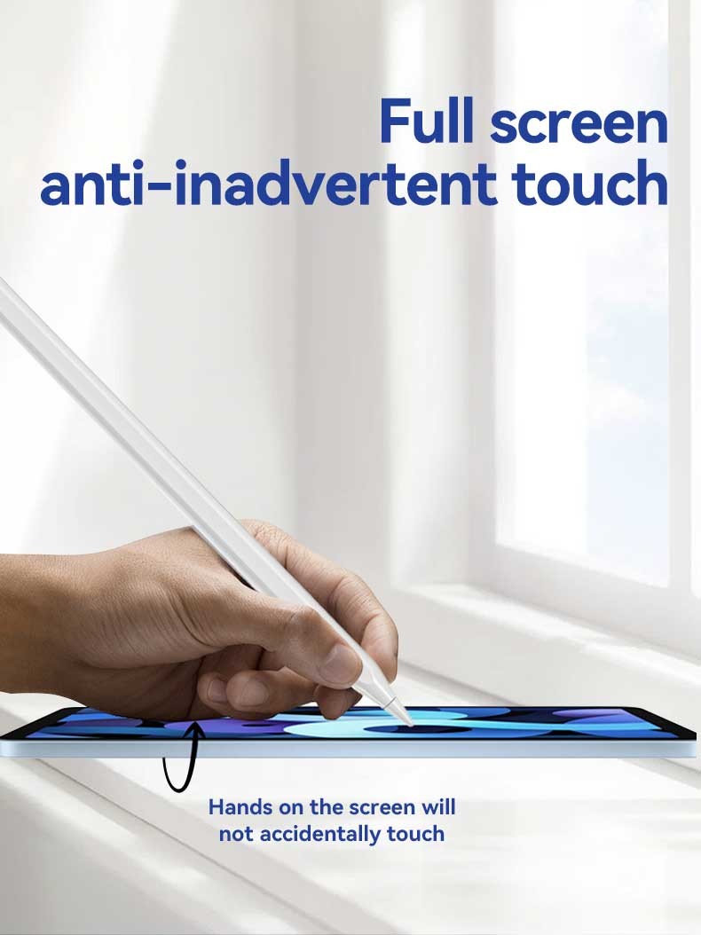 Rechargeable Active Stylus Pencil With 2048 Levels Pressure Sensitivity 15H Working Time