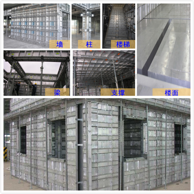 Electrolytic Coated Aluminium Industrial Profile Low Carbon Emission Reduction