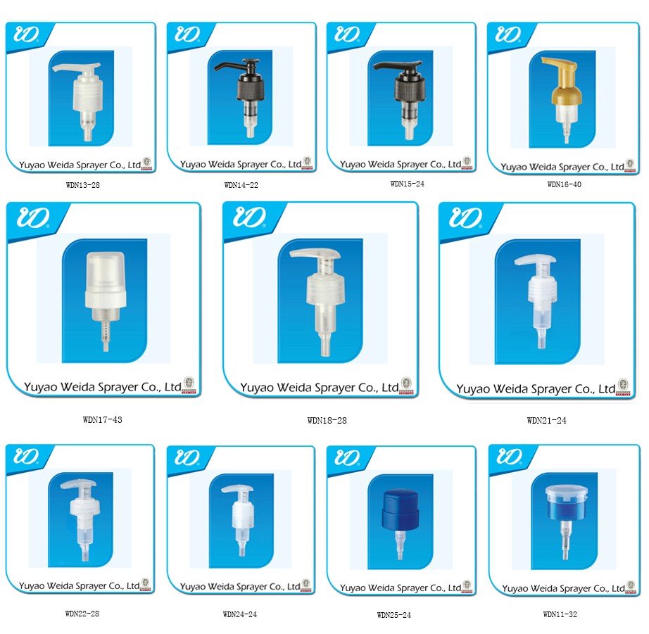 Customized Down-Up Lotion Pump 24/410 28/410 For Bulk Buy At Various Shapes