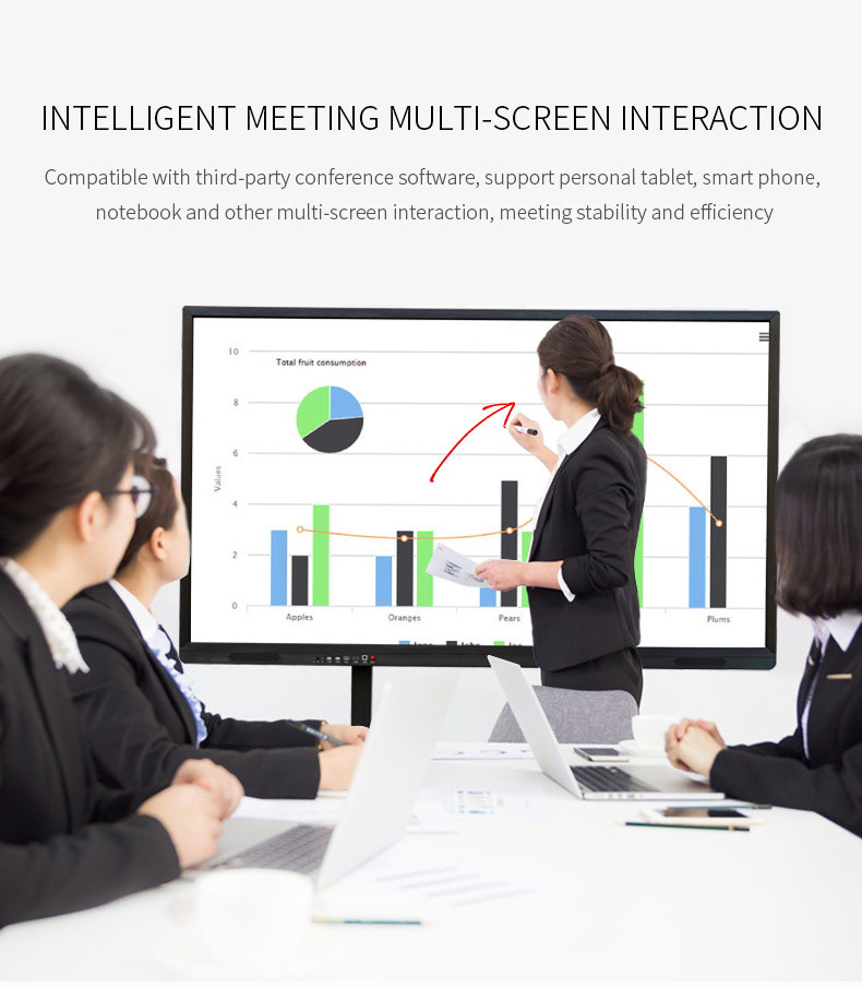 Schools Teaching Meeting Tablet Distance Learning Hanging Digital Signage